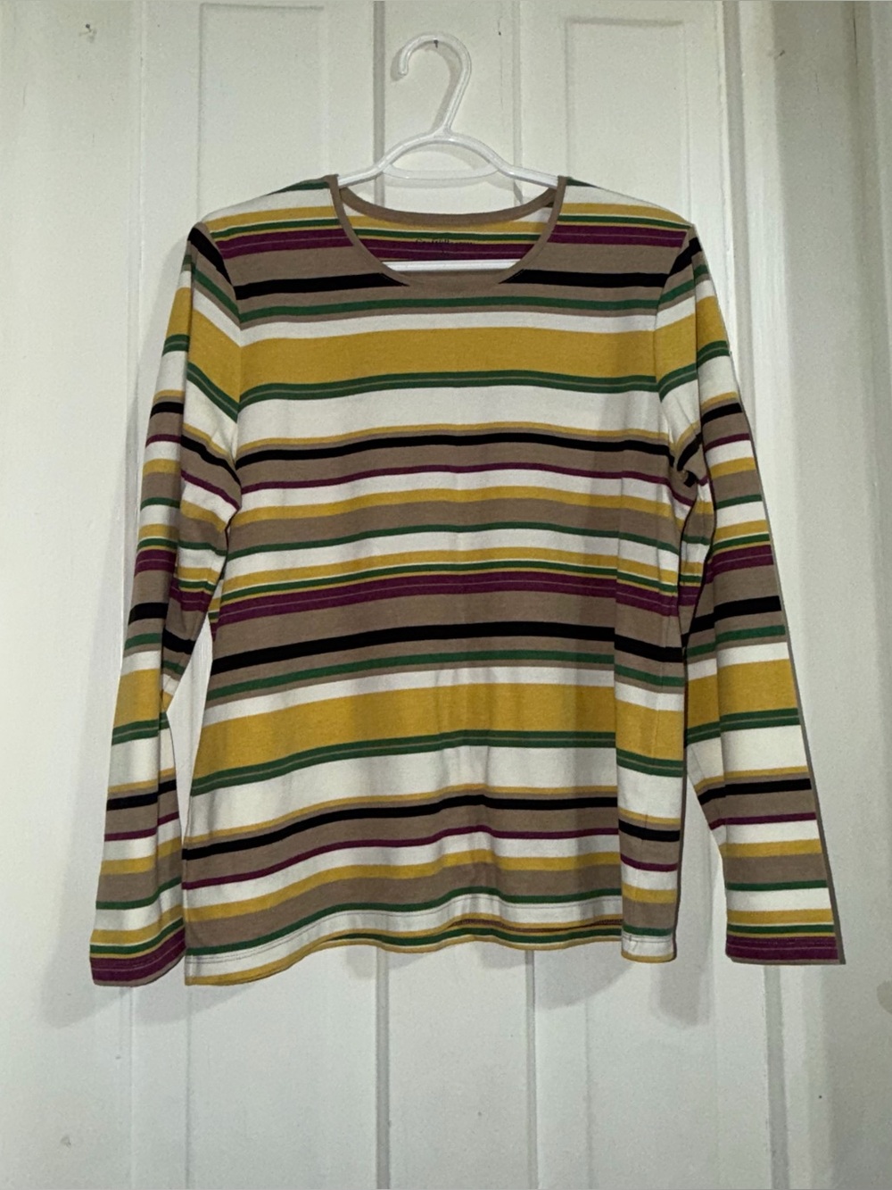 Women’s size XL shirt Striped Long-Sleeve Women's Top